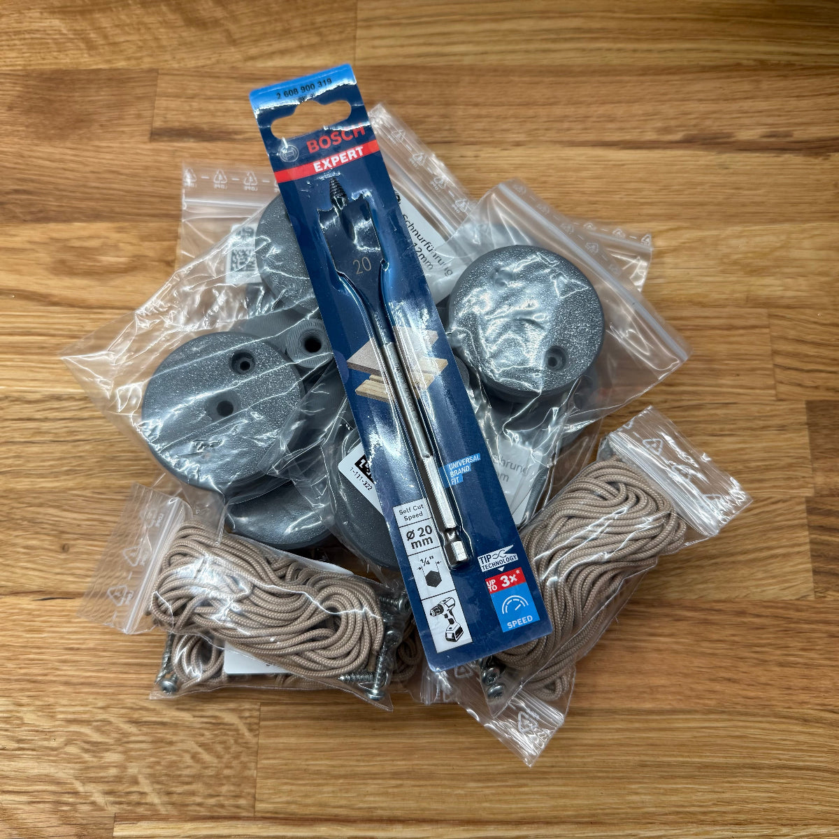 Starterset - Schnurführung für Hochsitz- und Kanzelfenster